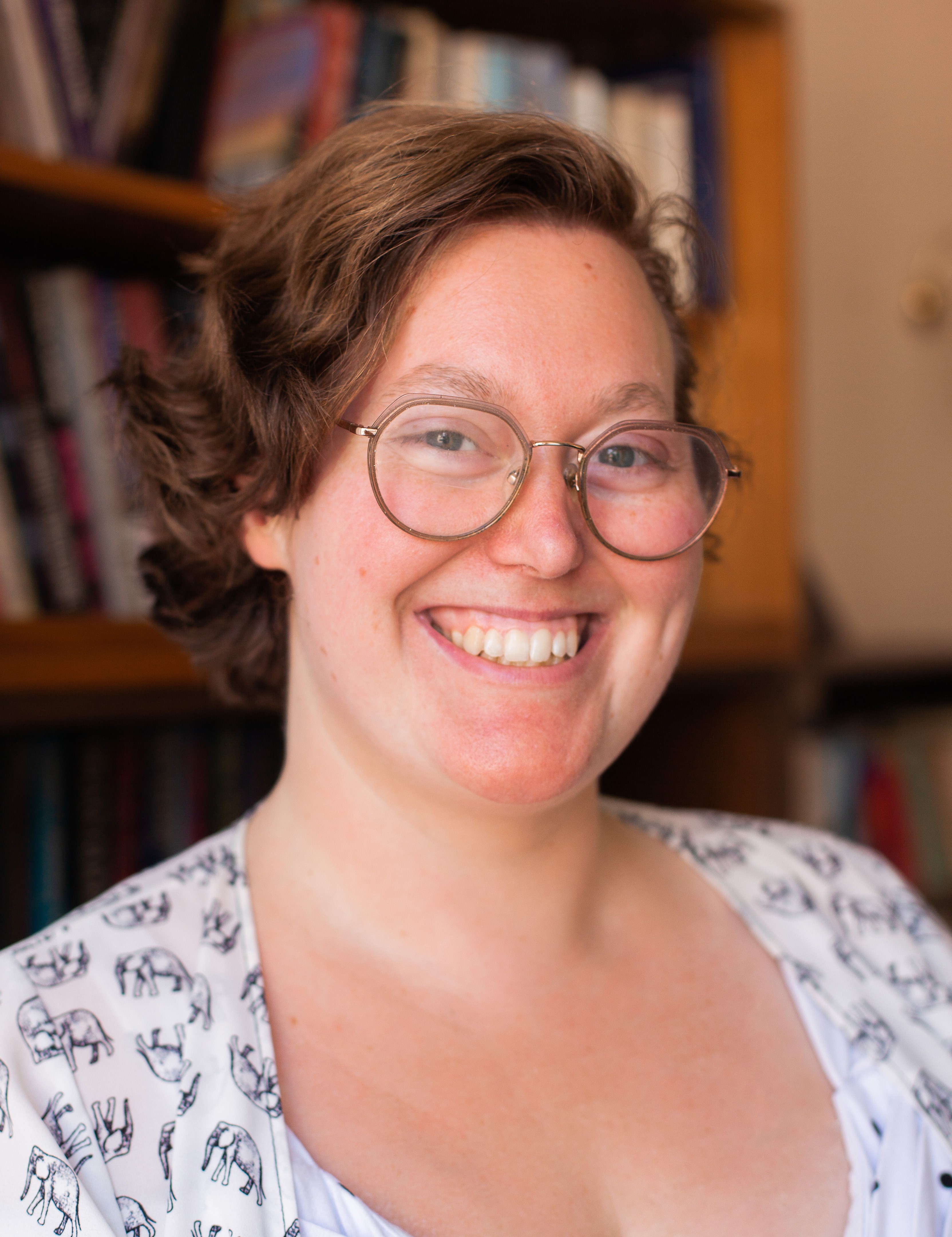 With glasses cropped